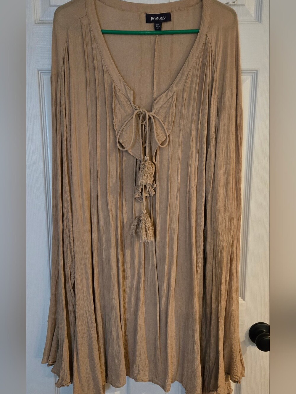 Roaman's Crinkle Tunic (New w/o Tags)